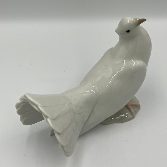 Vintage LLADRO DOVE 1970’s Porcelain Figurine #1015 Peaceful Dove Glossy - Picture 6 of 8